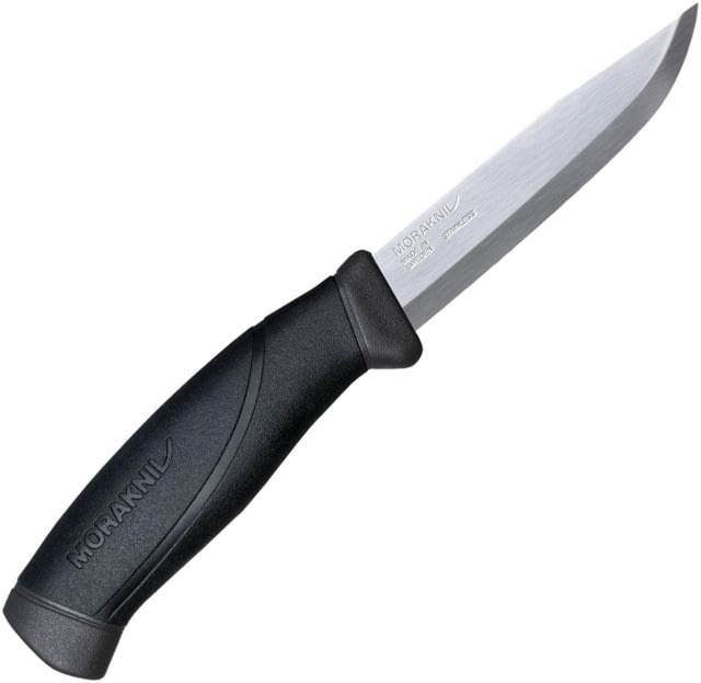 Morakniv Companion HD SS Knife 8.63in Overall 4in SS Blade Black Polypropylene - Morakniv