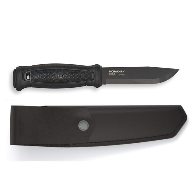 Morakniv Garberg Carbon Black Leather