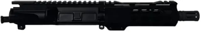 Moriarti AR-15 .300 AAC Blackout 6 inch Upper Receiver Medium Pistol Length 1-7 Twist 5/8x24 A2 Flash Hider Nitride Black - Moriarti