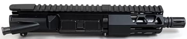 Moriarti AR-15 5mm NATO 5 inch Upper Receiver Medium Micro Length 1-5 Twist 1/2x28 A2 Flash Hider Nitride - Moriarti