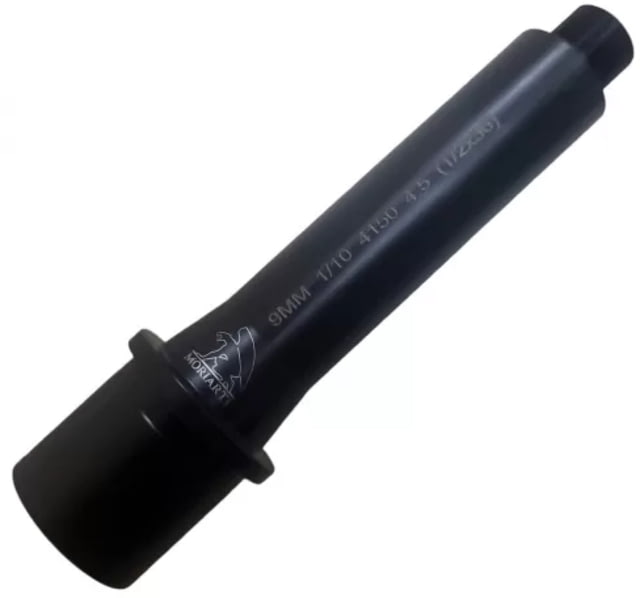 Moriarti AR-15 Rifle Barrel Threaded 9mm Luger 5.5 inch Medium 1-10 Twist  Thread Nitride Black 5.5 inch - Moriarti