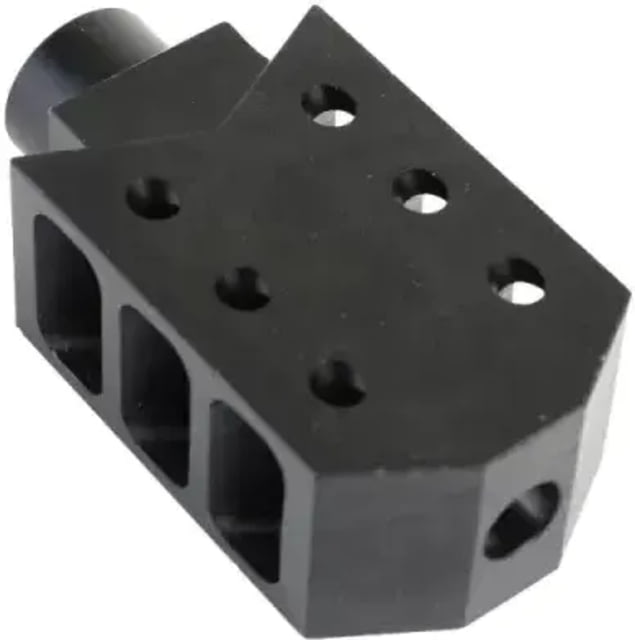 Moriarti Ar-15 Rifle Barrett Style Muzzle Brake 1/2x28 Pitch Black - Moriarti