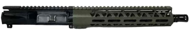 Moriarti Upper Receiver with Flash Hider AR-15 .300 Blackout 10.5 inch Barrel Medium Profile Pistol Length 1x7 Twist 5/8X24 Thread M-LOK Handguard A2 - Moriarti