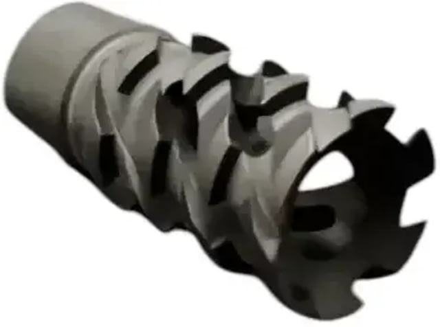 Moriarti AR-15 / AR-10 Walking Dead Flash Hider 300 AAC Blackout 5/8x24 Nitride Black - Moriarti