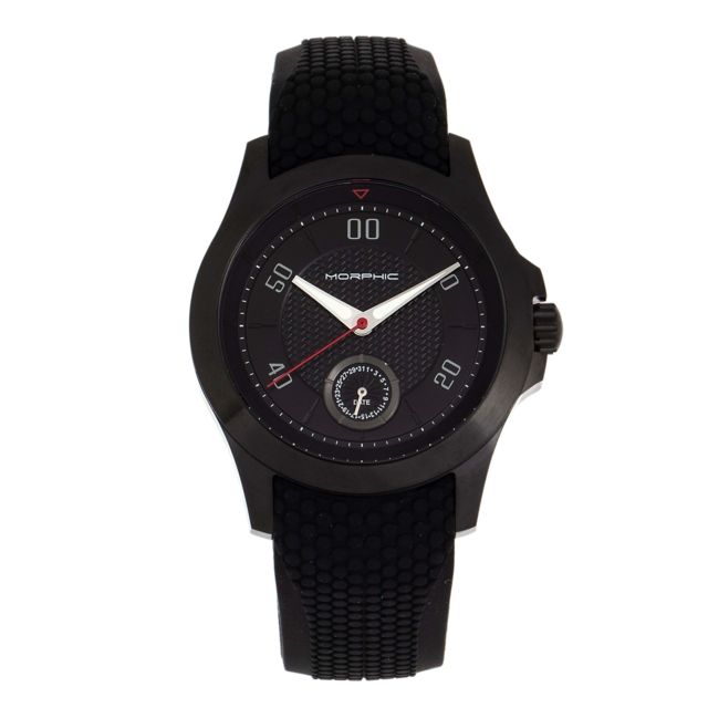 Morphic M80 Series Watch w/Date, Black, One Size, MPH8007