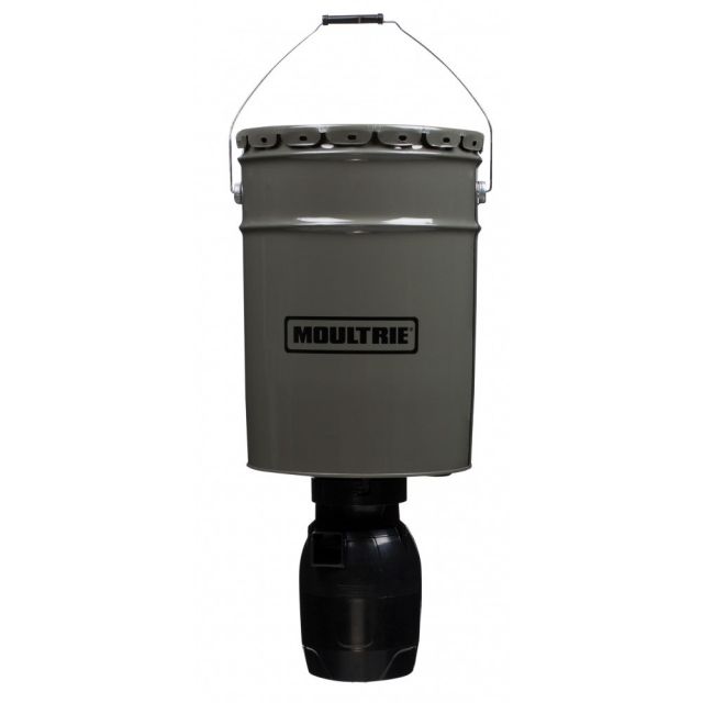Moultrie 6.5 Gallon Directional Hanging Feeder Grey - Moultrie Feeders