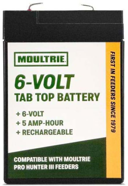 MOU  6V TAB-TOP BATTERY PRO HUNTER III - Moultrie Feeders