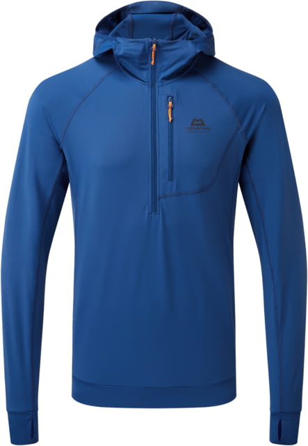 Mountain Equipment Aiguille Hooded Top - Men's Admiral Blue Extra Large ME-007145AB-XL