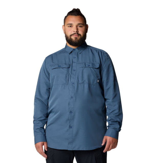 Mountain Hardwear Canyon Extended Long Sleeve Shirt - Men's Zinc LT