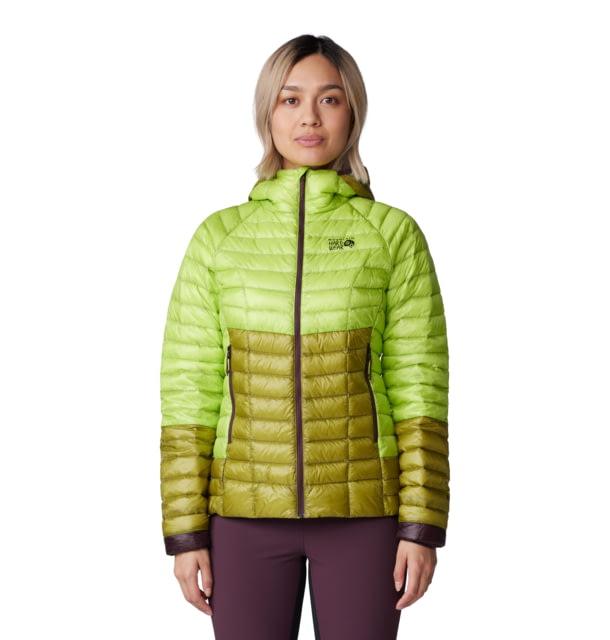 Mountain Hardwear Ghost Whisperer Hoody - Women's Citron Glow Extra Large
