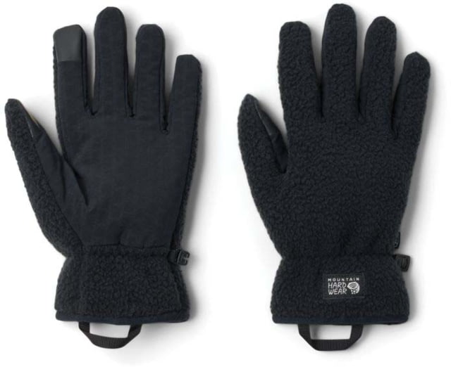 Mountain Hardwear Hicamp Fleece Glove Md Black - Mountain Hardwear