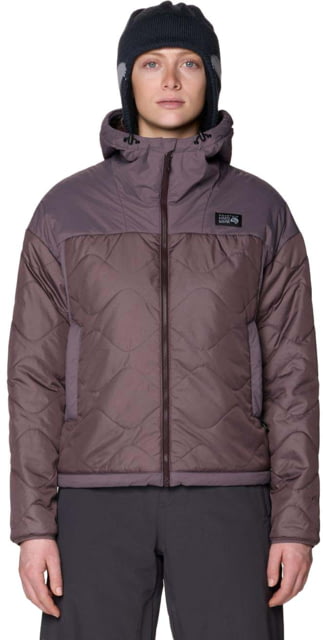 Mountain Hardwear Apres Pro Insulated Hooded Jacket - Women's Purple Sage L