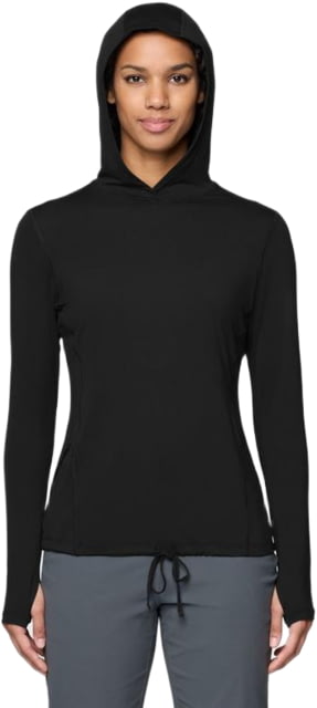 Mountain Hardwear Mountain Hardwear Crater Lake Long Sleeve Hoody - Women's Black S - $85.00 at Optics Planet