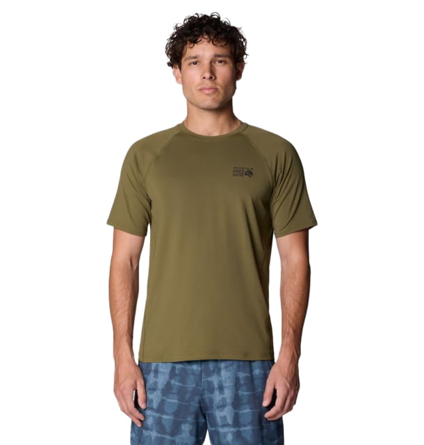 Mountain Hardwear Mountain Hardwear Crater Lake Short Sleeve T-Shirt - Men's Combat Green S - $59.00 at Optics Planet