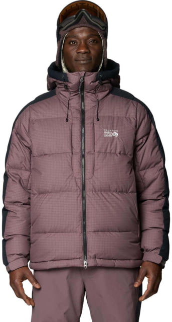 Mountain Hardwear Mountain Hardwear Flow Factor Down Jacket - Men's Purple Sage Shark XL - $420.00 at Optics Planet