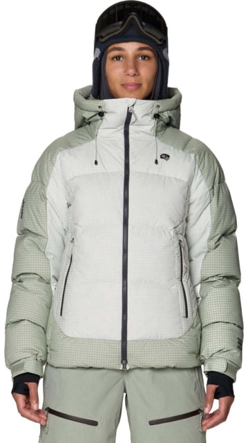 Mountain Hardwear Mountain Hardwear Flow Factor Down Jacket - Women's Silt Grey Gamma Grey L - $420.00 at Optics Planet