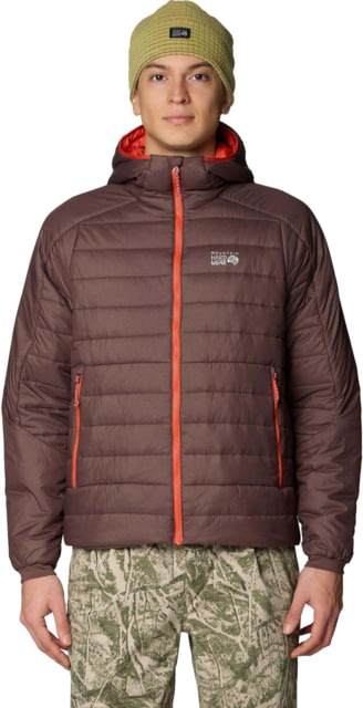 Mountain Hardwear Free Element Hooded Jacket - Men's Carob L