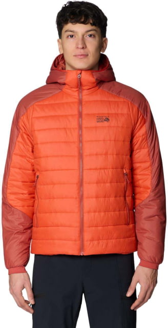 Mountain Hardwear Free Element Hooded Jacket - Men's Aspect Mars Red XL