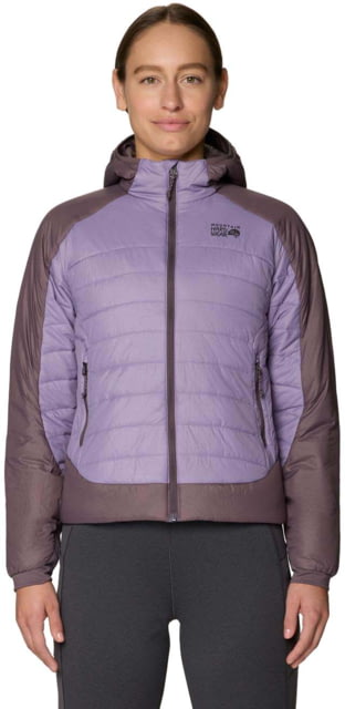 Mountain Hardwear Free Element Hooded Jacket - Women's Violet Stone Purple Sage L