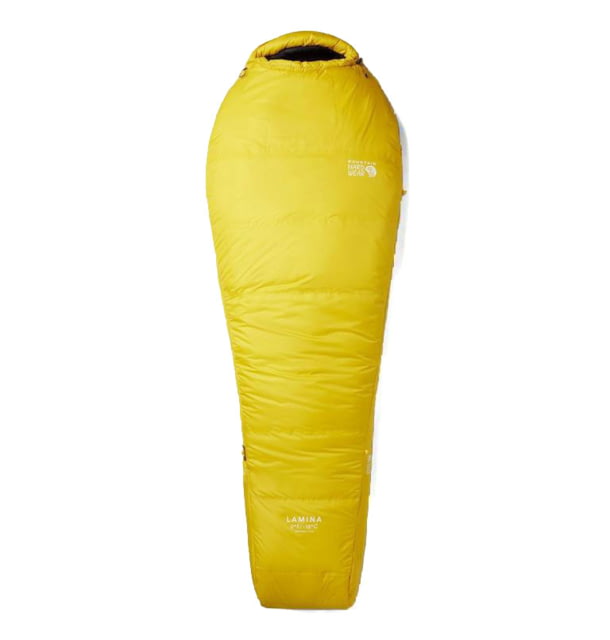 Mountain Hardwear Mountain Hardwear Lamina 0F/-18C Sleeping Bag Electron Yellow REGxLH - $280.00 at Optics Planet