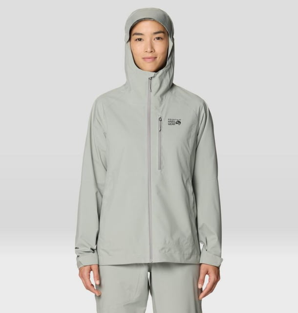 Mountain Hardwear Mountain Hardwear Stretch Ozonic Jacket - Women's Half Moon Grey M - $280.00 at Optics Planet