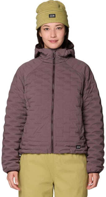 Mountain Hardwear StretchDown Light Hooded Jacket - Women's Purple Sage S