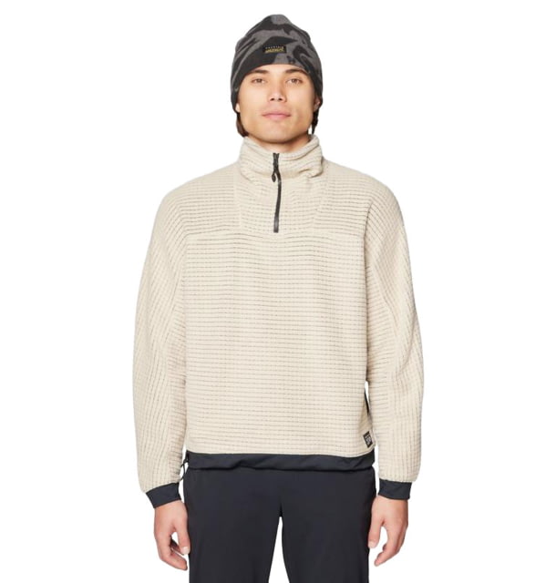 Mountain Hardwear Mountain Hardwear Summit Grid Big Grid Half Zip Top - Men's Fossil XL - $129.00 at Optics Planet