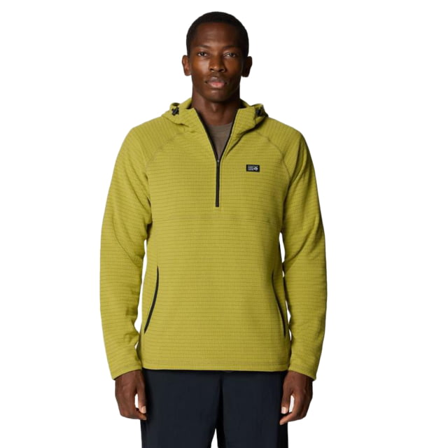Mountain Hardwear Mountain Hardwear Summit Grid Hoody - Men's Bright Fatigue S - $64.99 at Optics Planet