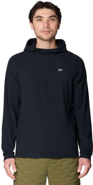 Mountain Hardwear Mountain Hardwear Summit Grid Hoody - Men's Black L - $110.00 at Optics Planet