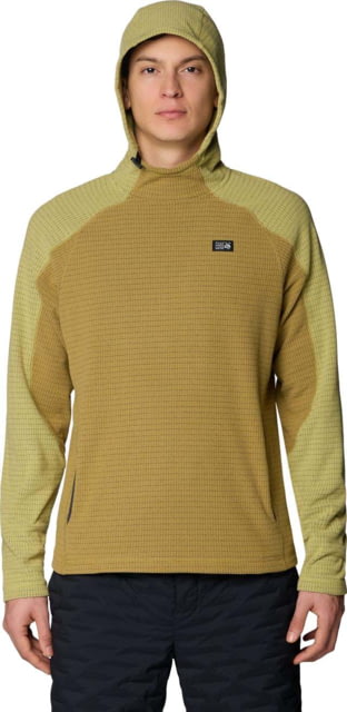 Mountain Hardwear Mountain Hardwear Summit Grid Hoody - Men's Grassland M - $110.00 at Optics Planet
