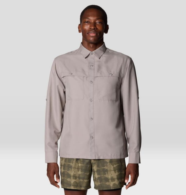 Mountain Hardwear Mountain Hardwear Sun Drift Cooling Long Sleeve Shirt - Men's Approaching Storm XL - $59.19 at Optics Planet