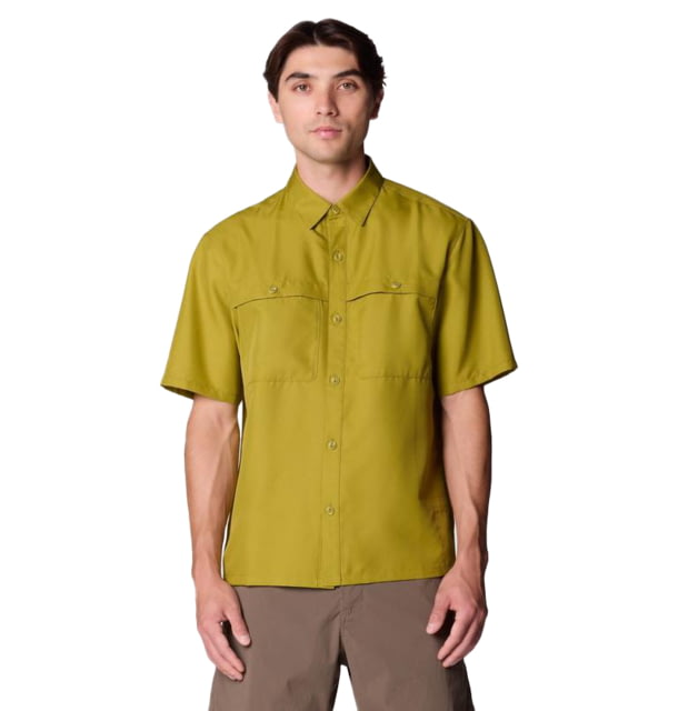 Mountain Hardwear Mountain Hardwear Sun Drift Cooling Short Sleeve Shirt - Men's Bright Fatigue S - $57.99 at Optics Planet