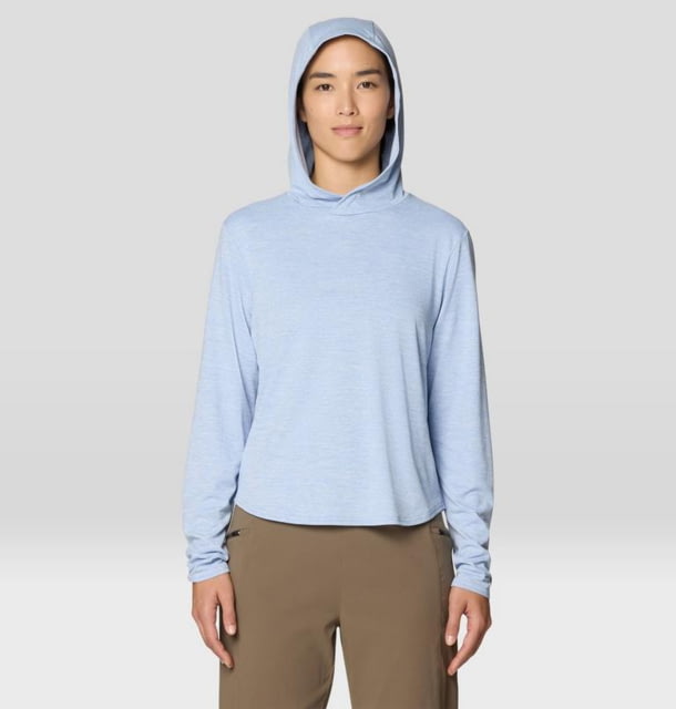 Mountain Hardwear Mountain Hardwear Sunblocker Long Sleeve Hoody - Women's Beach Breeze XL - $49.99 at Optics Planet
