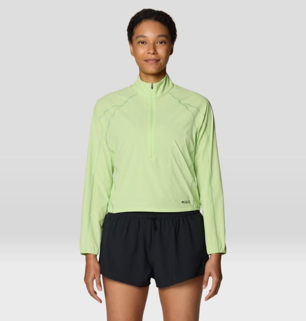 Mountain Hardwear Sunshield 1/2 Zip Top - Women's Frozen In Lime L