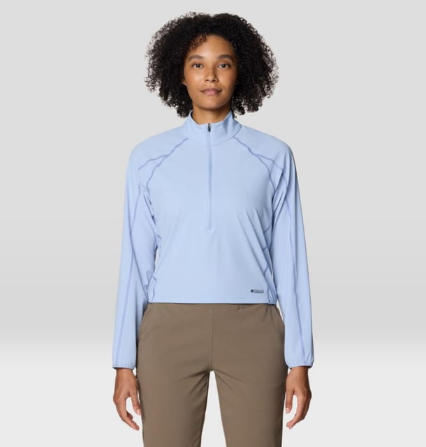 Mountain Hardwear Sunshield 1/2 Zip Top - Women's Beach Breeze L