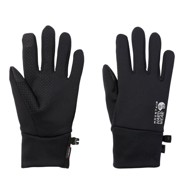 Mountain Hardwear Power Stretch Stimulus Gloves - Men's Black XXS - Mountain Hardwear