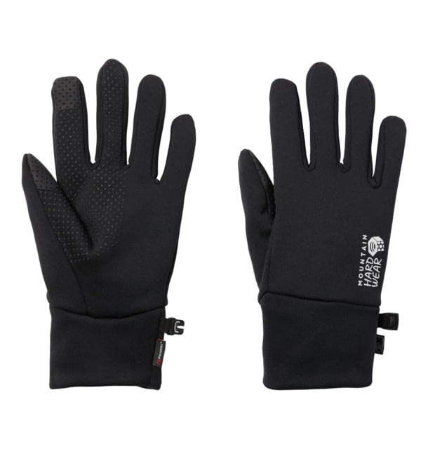 Mountain Hardwear Power Stretch Stimulus Glove - Unisex Black Medium ack-M - Mountain Hardwear