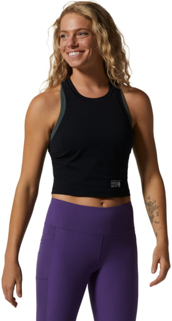 Mountain Hardwear Mountain Hardwear Stretch Tanklette - Women's Black Large - $37.99 at Optics Planet