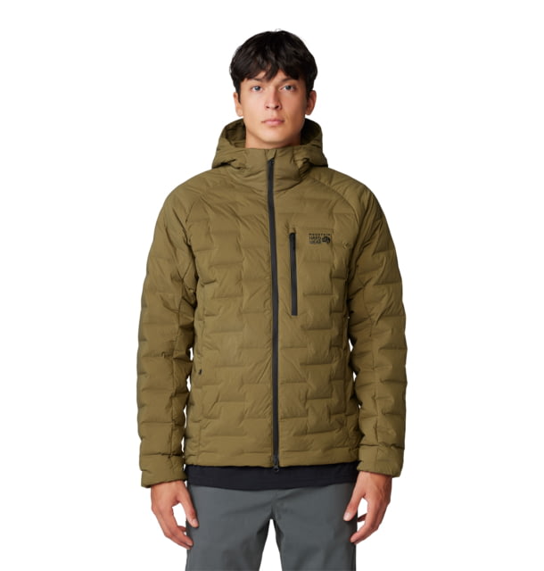 Mountain Hardwear Mountain Hardwear Stretchdown Hoody - Men's Combat Green M - $175.49 at Optics Planet