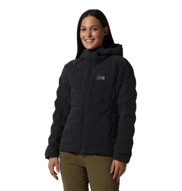 Mountain Hardwear Mountain Hardwear Stretchdown Hoody - Women's Dark Storm Heather 2X - $114.00 at Optics Planet