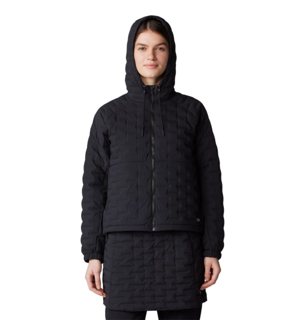Mountain Hardwear Stretchdown Light Full Zip Hoody - Women's Black 3X
