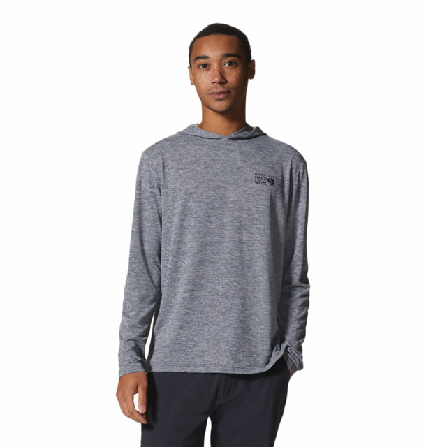 Mountain Hardwear Mountain Hardwear Sunblocker Hoody - Men's Foil Grey Heather M M - $49.99 at Optics Planet