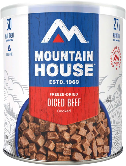 Mountain House Mountain House Diced Beef can 15 - $109.99 at Optics Planet