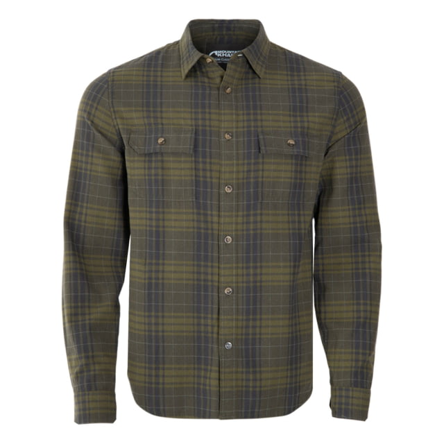 Mountain Khakis Park Flannel Shirt Classic Fit - Men's Forest Moss M MOSSM