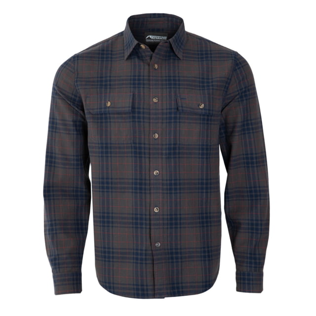Mountain Khakis Park Flannel Shirt Classic Fit - Men's Jackson Grey M GREYM