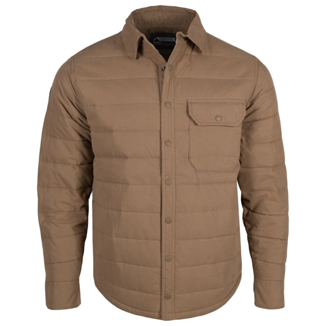 Mountain Khakis Pine Peak Down Shirtjac Classic Fit - Men's Tobacco M