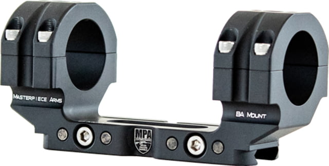 Mpa Scope Mount Ba 1-pc 30mm 1.125'' 0 Moa Black