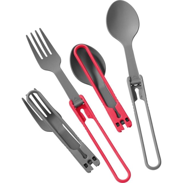 MSR SpoonsForks Utensil Set - 4 Pack Multi