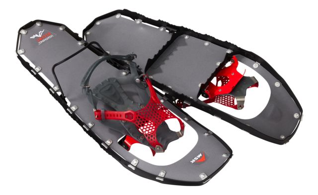 MSR LAscent Snowshoes - Men's Black 25in