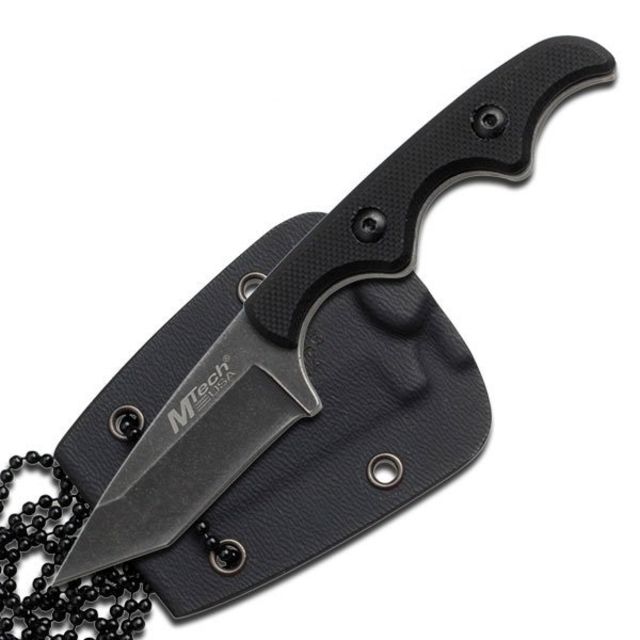 Mtech Fixed Blade 5in Stainless Steel Blade G10 Handle - Mtech